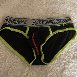 Andrew Christian Black Brief